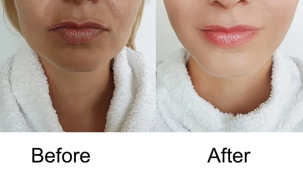 Mouth-area muscle awareness — illustrative comparison